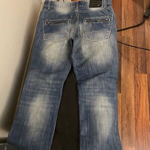 INC International Concepts Men's Faded Blue Jeans